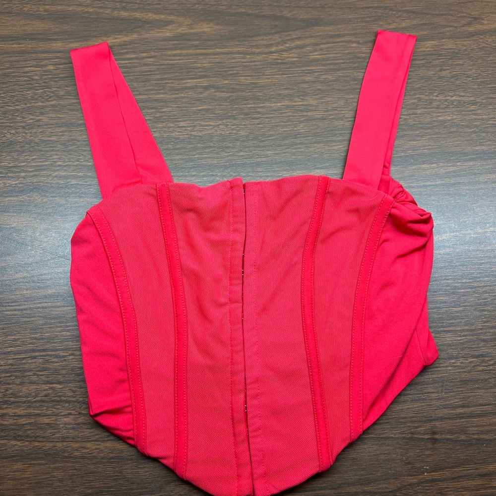 XS Hot pink crop top